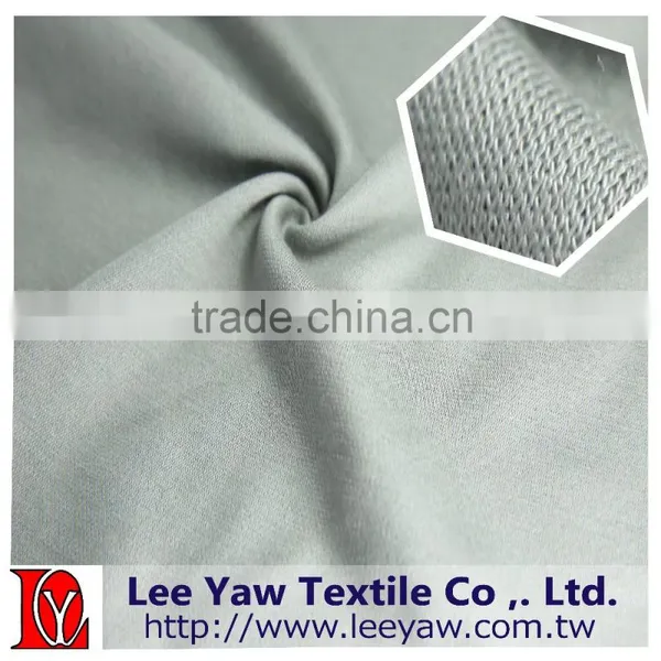 Microfiber Modal Polyester Side by Side 4 Way Stretch Pique Fabric With Face Burn Clean and Wicking photo-3