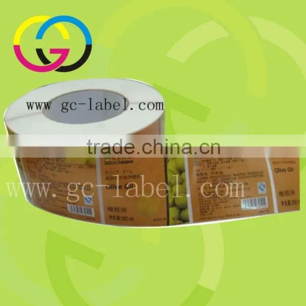 China Manufacturer Hot Sale Cooking Oil Label Self-adhesive Label Stickers photo-3