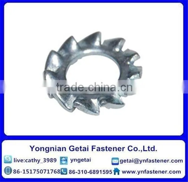 Stainless Steel External Teeth Serrated Lock Washers DIN6798 GB862.2 photo-2