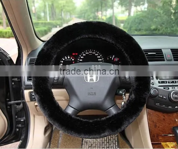 Reliable Quality Steering Wheel Cover of Beige photo-3
