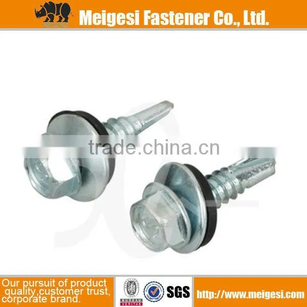 DIN7504K Self Drilling Roofing Screw Zinc Plated photo-4