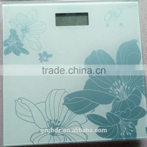 180kg 8mm Tempered Glass Slim Electronic Personal Health Scale Electronic Scale photo-2