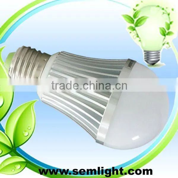 E27 Dimmable 12v 7W LED bulb a19