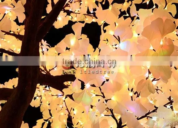 Unique 5m RGB Ginkgo Leaf Large Projection Led Tree photo-6