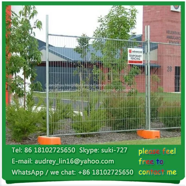 Removable Fence Temporary Fencing Galvanized Temporary Fence Panels Hot Sale