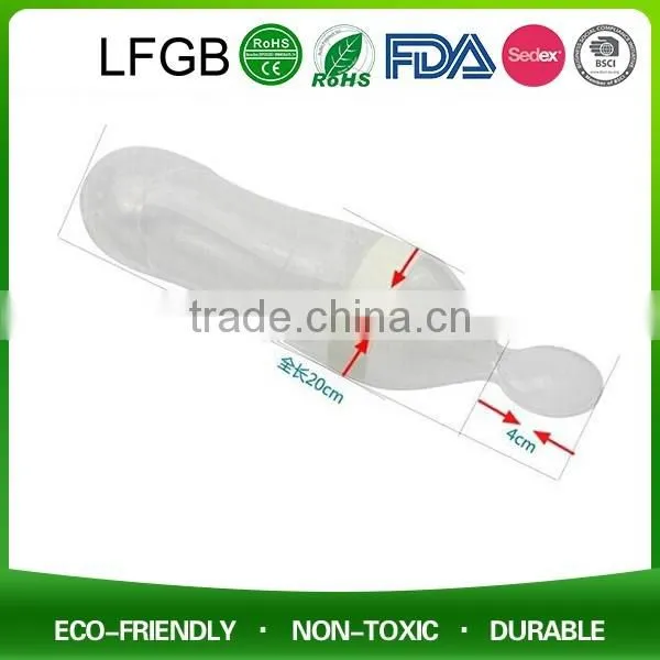High-quality Hot-sell BPA-free Eco-friendly Silicone Baby Bottle Spoon / Microwave Sterilisers / Munchkin Baby Spoons photo-4