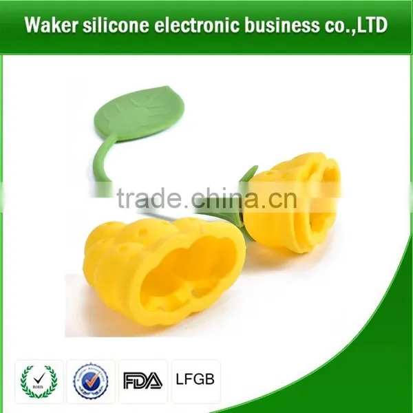 Full Print Logo Custom Silicone Tea Strainer photo-5