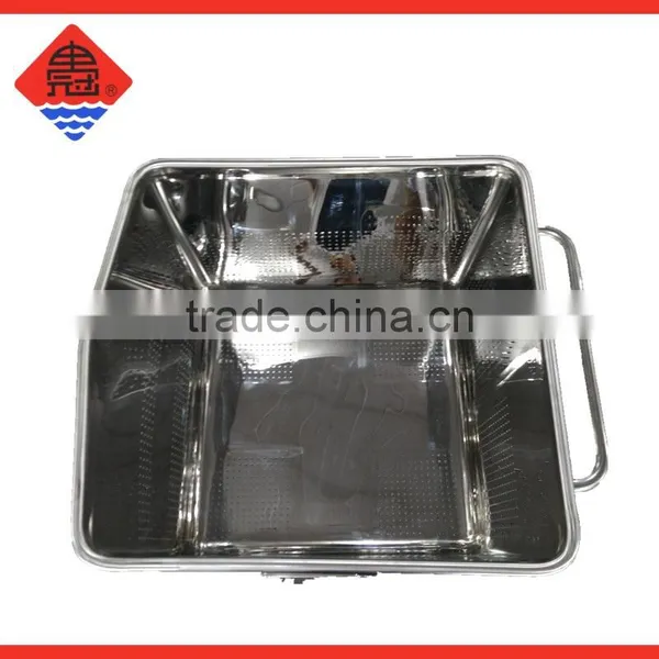 Stainless Steel Perforated Meat Bin 200L photo-2