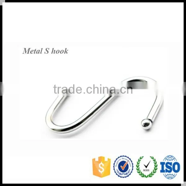 Custom Decorative Stainless Steel Hooks/various Metal Screw Hook/type S Hook photo-4