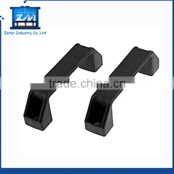 Door Cabinet Black Plastic Handle Rectangular Pull Handle photo-3