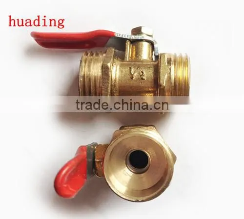 Electric Ball Valve With High Quality ,ball Valve Price ,both Male Thread With 1/4" 3/8" 1/2" Size ,DN8