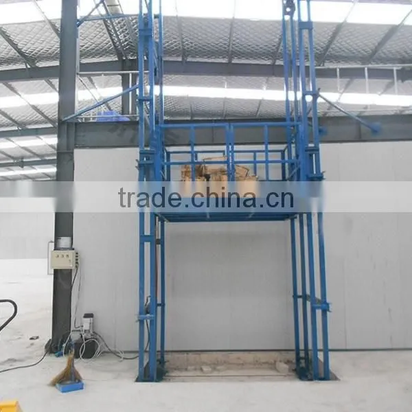 Electric Hydraulic Guide Rail Chain Lift Table Customerized Producing photo-5