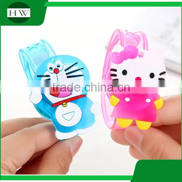 Promotional Christmas Gifts Customized Kids Play Cartoon Silicon LED Glow Bracelet photo-2