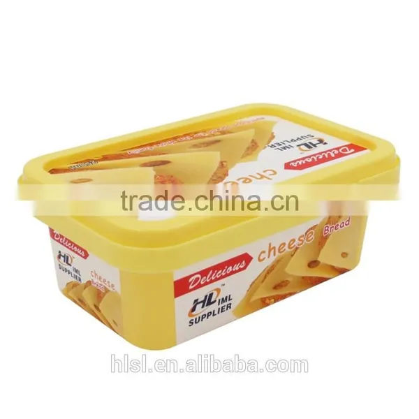 Rectangular Peanut Butter Jar With Lid, Plastic Food Containers With Lids photo-2