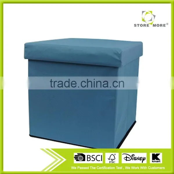 Solid Orange Color 600D Polyester Household Storage Foot photo-4