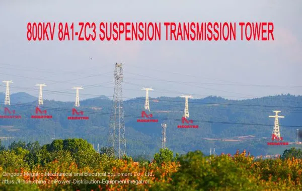 MEGATRO 800kV 8A1-ZC3 SUSPENSION TRANSMISSION TOWER photo-2