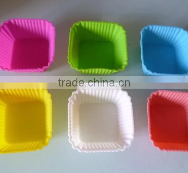 Colorful Muffin Silicone Cake Mold photo-2