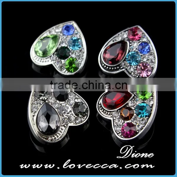 Colorful 18mm Metal Snap Buttons DIY Jewelry for Rings ,bracelet and Necklace photo-6