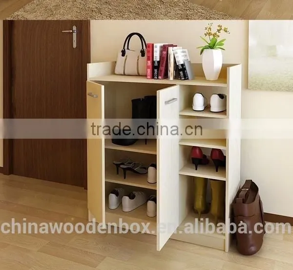 2015 Popular Pine Wooden Shoe Racks photo-3
