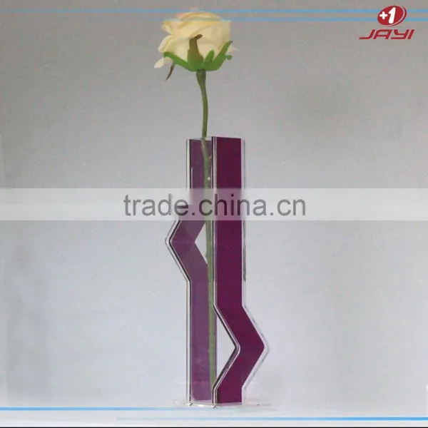 Handmade Custom Plexiglass Flower Vase/Acrylic Vase Wedding photo-3