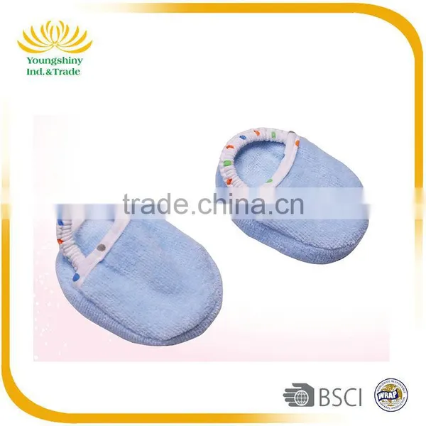 2Pcs Comfortable Baby Bathrobe With Slippers photo-6
