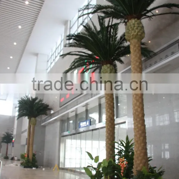 Indoor Plastic Canary High Palm Tree Artificial Plant photo-3