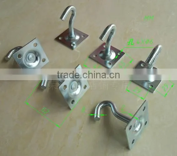 Rope Galvanized Wind Hook With Fixing Plate photo-2