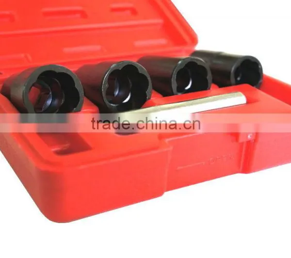 Made In Taiwan Products 5PC Twist Socket Set With Punch
