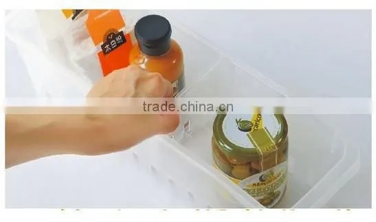 Plastic Fridge Divide Organizer Storage Box photo-2
