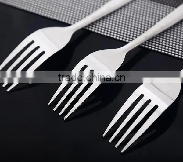 Cute Thickening Stainless Steel Fork Mirror Polishing Cutlery photo-5