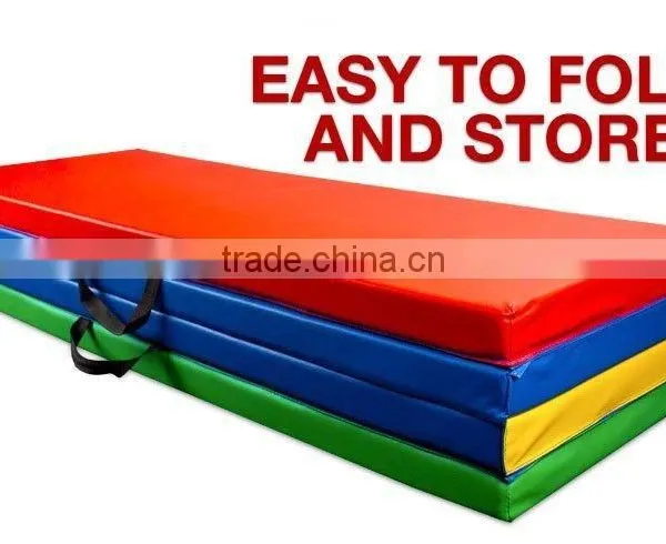 Professional Folding Gym Mat,Cheerleading, Martial Arts, Yoga 4' x 6' Tumbling Mat photo-5