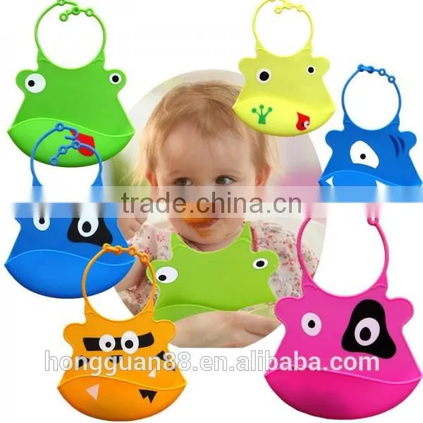 2015 New Designs Smiling Faces Fancy Baby Bibs,silicone Fancy Baby Bibs,cute Silicone Baby Bibs photo-5