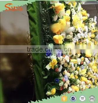 2016 Hot Sale Artificial Wedding Flower Wall Imported From China for Indoor Decoration photo-5
