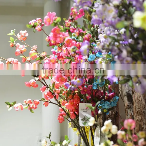 Wholesale Artificial Silk Flower for Home Decoration Fabric Apple Flowers photo-4