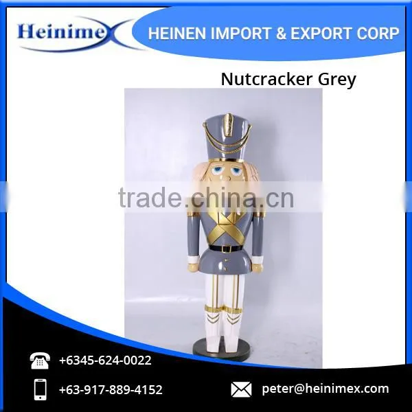 Attractive and Decorative Nutcracker Grey Statue photo-3