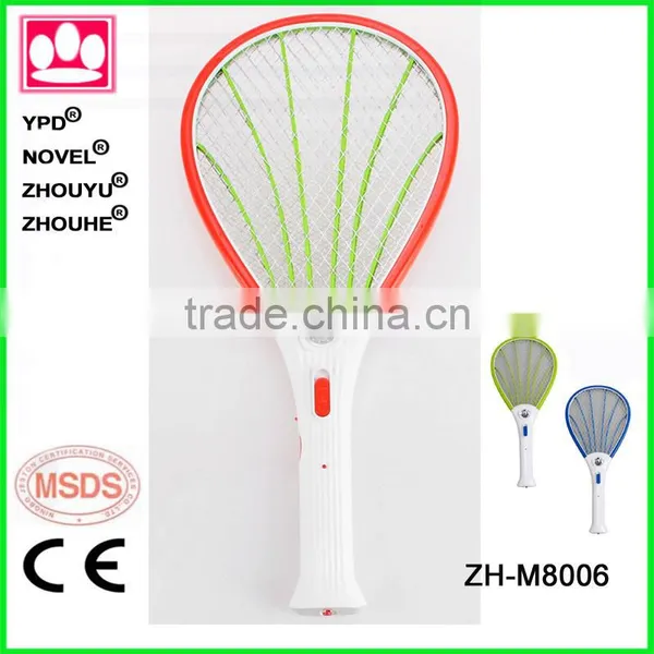 ZHOUYU Unique Design Efficient Electronic Mosquito Swatter With Light photo-6