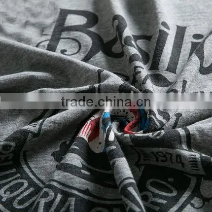 Europe Style Digital Printing Men T-shirt 100% Cotton Screen Printing Men T-shirt photo-4