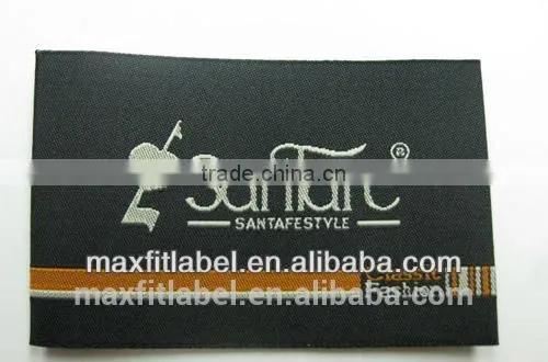 High Quality Custom Mitre Fold Main Woven Label for Clothing photo-4