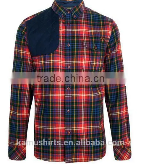 Funky Designer Mens Shirts Wholesale Man Flannel Shirts photo-3