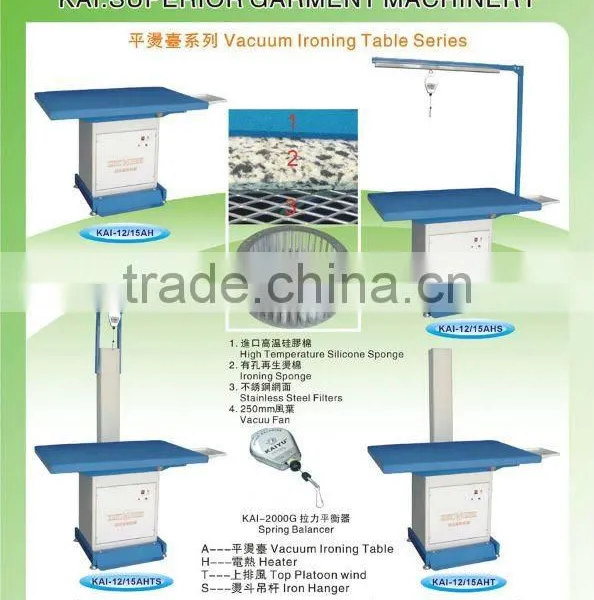 KAI-15AHTS Flat Garment Vacuum Ironing Table photo-2