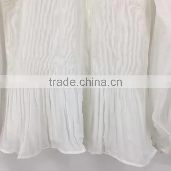 Women Orignal Chiffon Lace Blouse Brand Stock Clothes photo-3