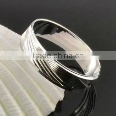 Mens Silver Band Rings
