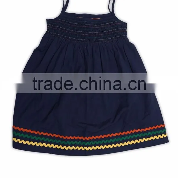Organic Cotton Sleeveless Smoked Summer Dress photo-2