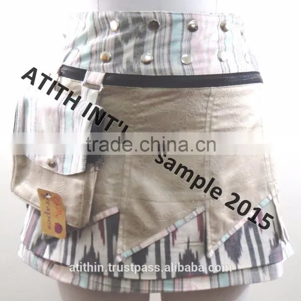 Designer Printed Wrap Skirt photo-2
