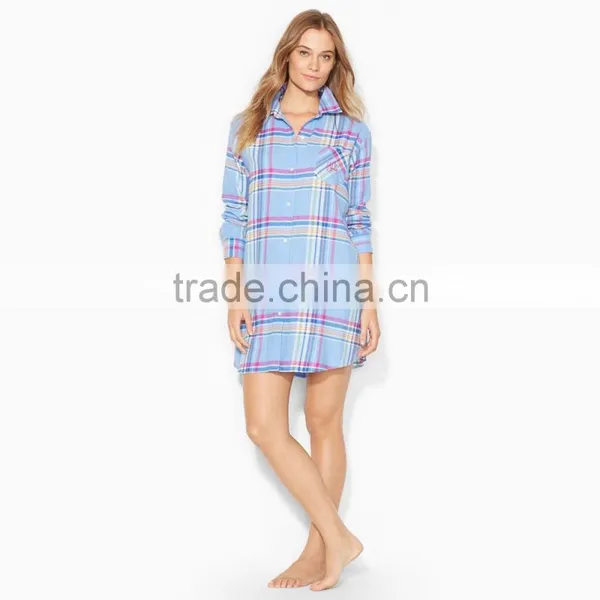 Women's Checked Button up Whole Adult Pajamas photo-4