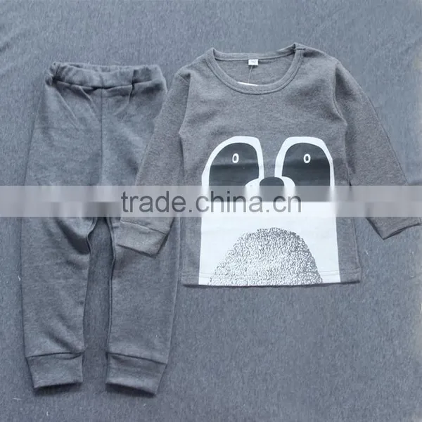 S16048A Children Clothing Animal Pajamas Warm Sleepwear For Kids photo-3