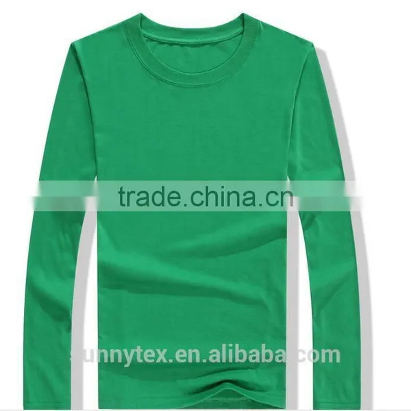 2017 Industrial Fashionable 100% Cotton Long Sleeve T-shirt for Man photo-3