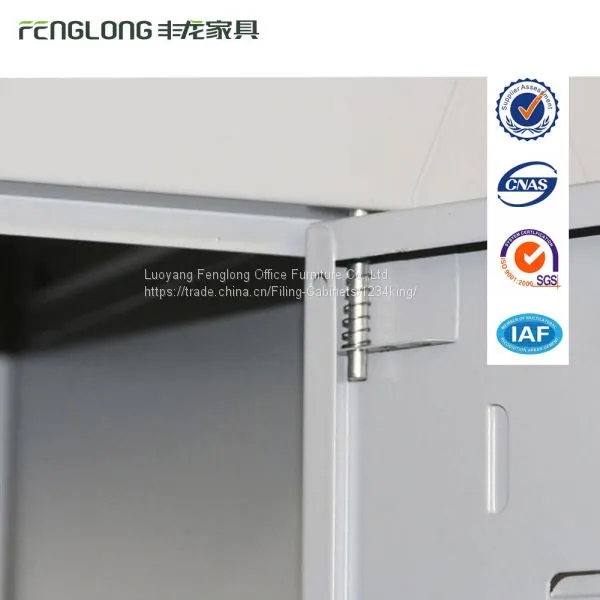 High Quality Multi-function 4 Door Gray Metal Storage Locker /cabinet for School Student photo-4