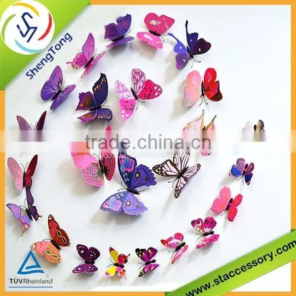New Product Wholesale 3d Butterfly Wall Stickers Room Decor 3d Wall Stickers photo-2
