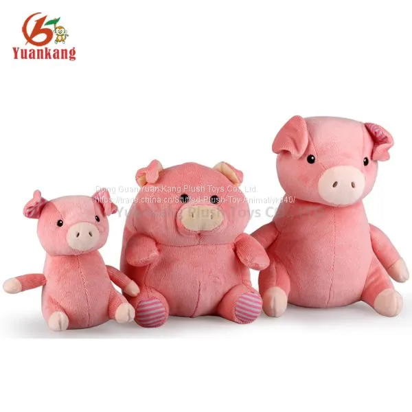 Christmas Stuffed Animal Fluffy Chubby Round Square Pig Wholesale Dancing Singing Cute Fat Black Stuffed Plush Pig Toy photo-4